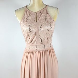 DAVIDS BRIDAL SEQUIN DRESS